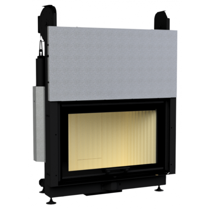 Каминная топка Gavryliv&Sons с гильотиной 80x52 H