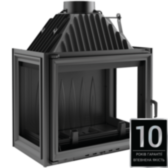 КАМИННАЯ ТОПКА KRATKI AMELIA 25 (ТРЁХСТОРОННЯЯ)