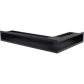 Решетка Kratki LUFT SF графитовая угловая - 60х40х9 см