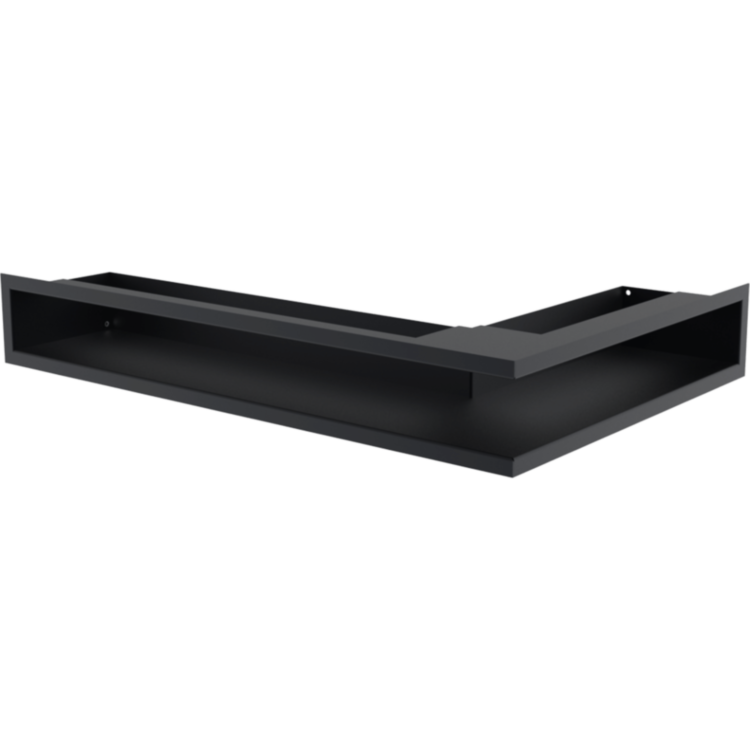 Решетка Kratki LUFT SF графитовая угловая - 60х40х9 см