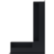 Решетка Kratki LUFT SF графитовая (угловая) 40х60х9