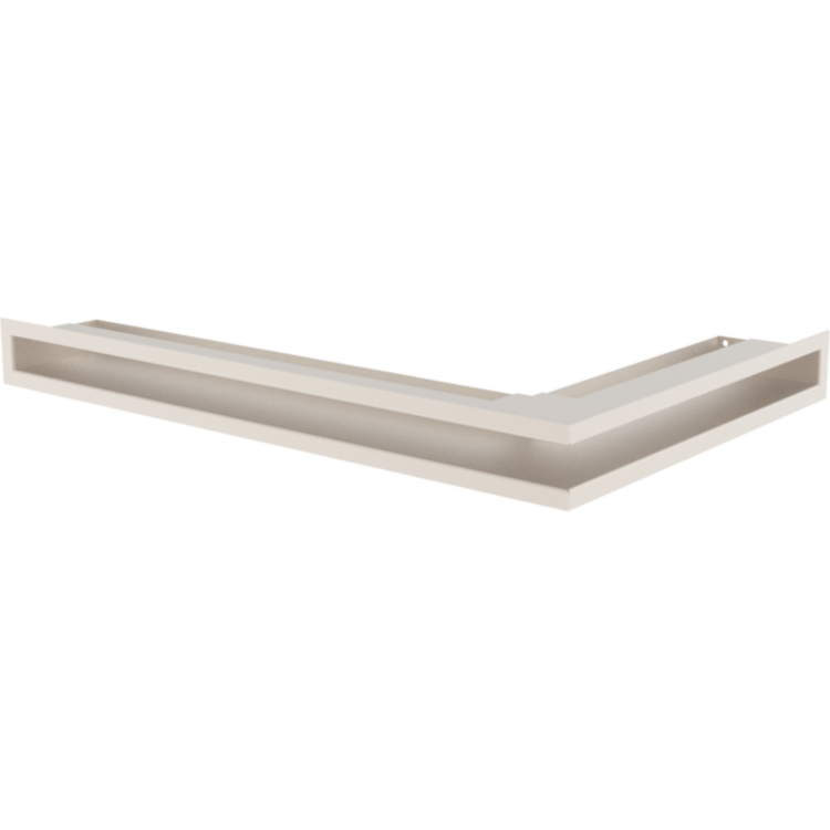 Решетка Kratki LUFT SF кремовая угловая- 60х40х6 см