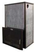 Піч дров'яна KLOVER RT-100 RV
