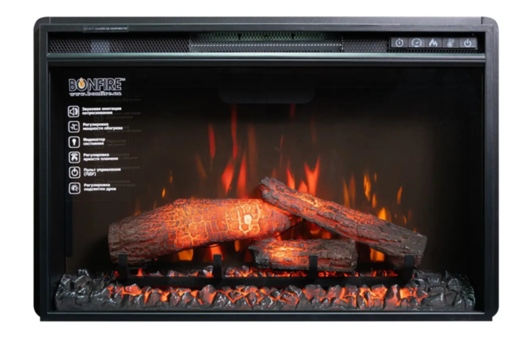 Электрический камин Bonfire Coral 26L (инфракрасный обогрев) Электрический камин Bonfire Coral 26L (инфракрасный обогрев)