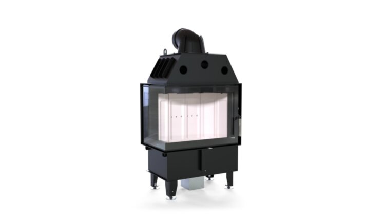 Стальная каминная топка DEFRO HOME INTRA SM B(L/P)
