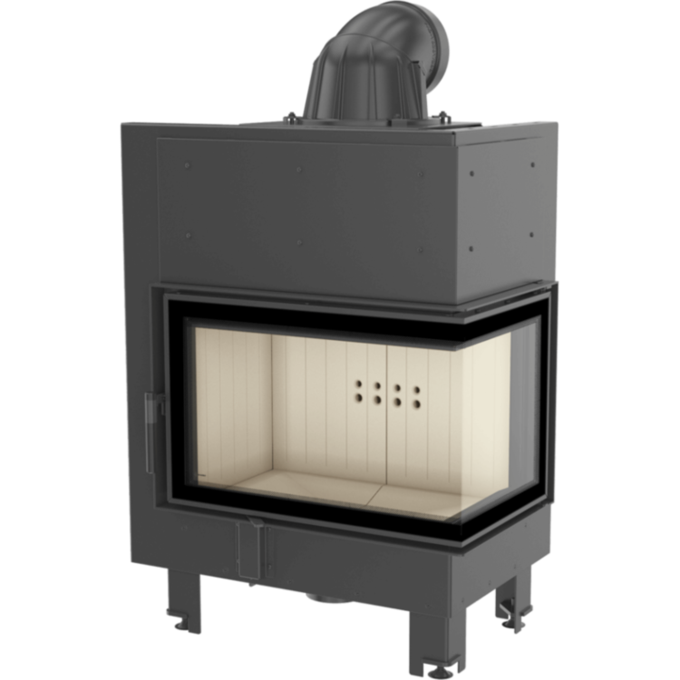 КАМИННАЯ ТОПКА KRATKI MBM 10 BS (угловая)