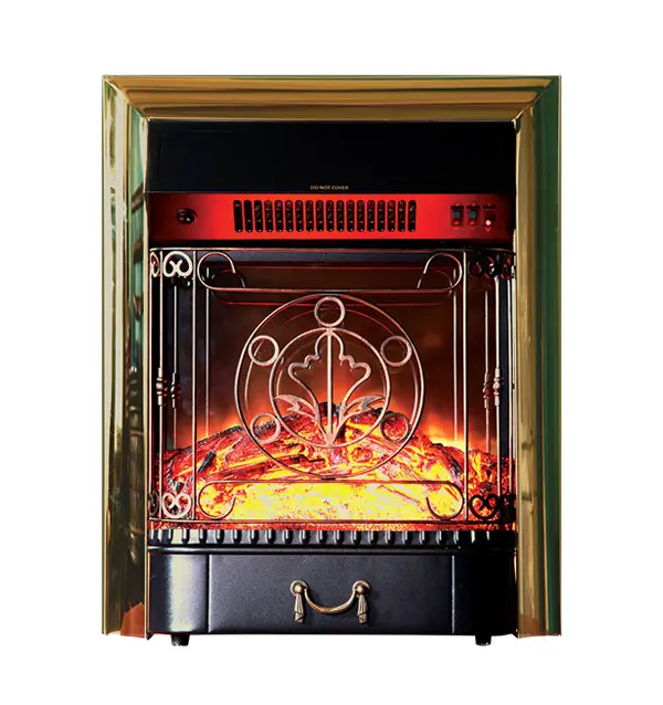 Электрический камин Bonfire INVER BRASS Электрический камин Bonfire INVER BRASS