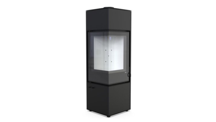 Стальная печь-камин DEFRO HOME QUADROOM LONG Стальная печь-камин DEFRO HOME QUADROOM LONG