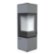 Стальная печь-камин DEFRO HOME QUADROOM LONG Стальная печь-камин DEFRO HOME QUADROOM LONG
