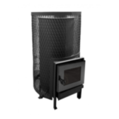 Дровяная печь для бани PR-25 S steel door